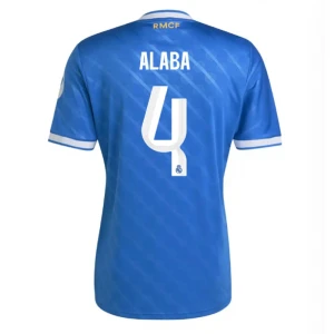 Fotbalové Dresy Real Madrid David Alaba #4 Třetí 2025/26
