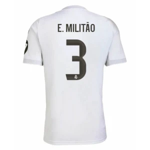Fotbalové Dresy Real Madrid E. Militao #3 Domácí 2025/26