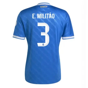 Fotbalové Dresy Real Madrid E. Militao #3 Třetí 2025/26