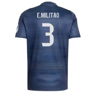 Fotbalové Dresy Real Madrid E. Militao #3 Venkovní 2025/26