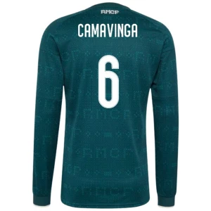 Fotbalové Dresy Real Madrid Eduardo Camavinga #6 Venkovní 2026-27 Dlouhý Rukáv