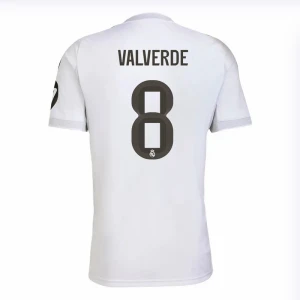 Fotbalové Dresy Real Madrid Federico Valverde #8 Domácí 2025/26