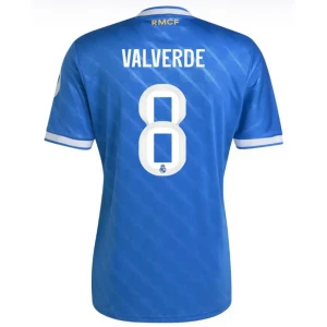 Fotbalové Dresy Real Madrid Federico Valverde #8 Třetí 2025/26