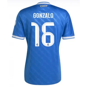 Fotbalové Dresy Real Madrid Gonzalo #16 Třetí 2025/26