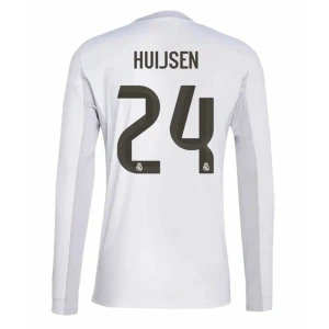 Fotbalové Dresy Real Madrid Huijsen #24 Domácí 2025/26 Dlouhý Rukáv