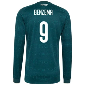 Fotbalové Dresy Real Madrid Karim Benzema #9 Venkovní 2026-27 Dlouhý Rukáv