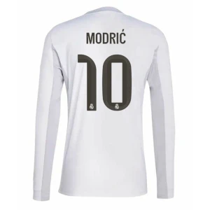 Fotbalové Dresy Real Madrid Modric #10 Domácí 2025/26 Dlouhý Rukáv