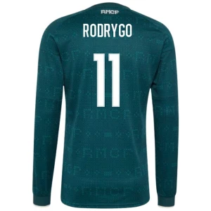 Fotbalové Dresy Real Madrid Rodrygo #11 Venkovní 2026-27 Dlouhý Rukáv