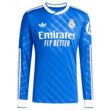 Fotbalové Dresy Real Madrid Třetí 2025/26 Dlouhý Rukáv