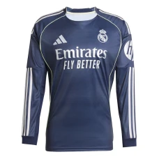 Fotbalové Dresy Real Madrid Venkovní 2025/26 Dlouhý Rukáv