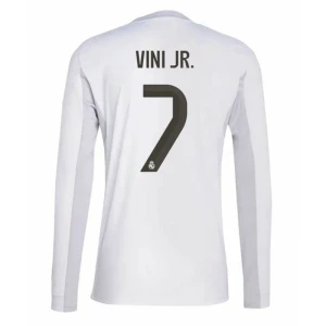 Fotbalové Dresy Real Madrid Vinicius Junior #7 Domácí 2025/26 Dlouhý Rukáv