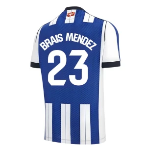 Fotbalové Dresy Real Sociedad Brais Mendez #23 Domácí 2025/26