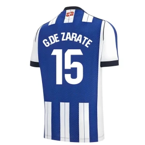 Fotbalové Dresy Real Sociedad G. De Zarate #15 Domácí 2025/26