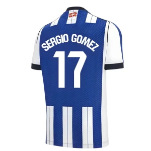 Fotbalové Dresy Real Sociedad Sergio Gomez #17 Domácí 2025/26