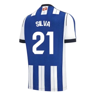 Fotbalové Dresy Real Sociedad Silva #21 Domácí 2025/26
