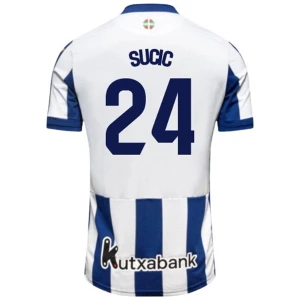 Fotbalové Dresy Real Sociedad Sucic #24 Domácí 2026-27