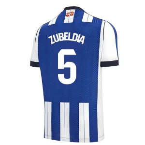 Fotbalové Dresy Real Sociedad Zubeldia #5 Domácí 2025/26