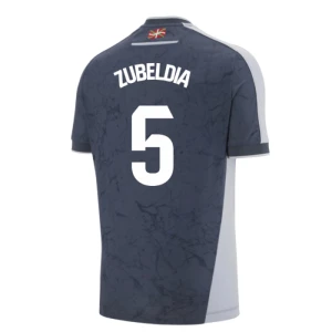 Fotbalové Dresy Real Sociedad Zubeldia #5 Venkovní 2025/26