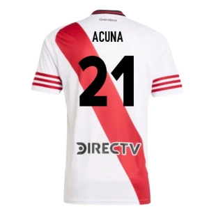 Fotbalové Dresy River Plate Acuna #21 Domácí 2025/26