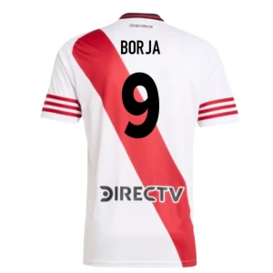 Fotbalové Dresy River Plate Borja #9 Domácí 2025/26
