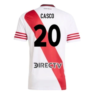 Fotbalové Dresy River Plate Casco #20 Domácí 2025/26