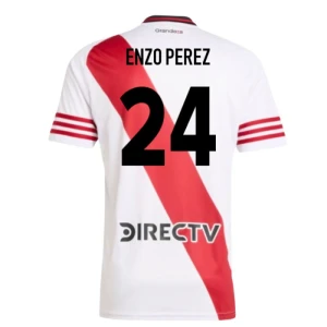 Fotbalové Dresy River Plate Enzo Perez #24 Domácí 2025/26