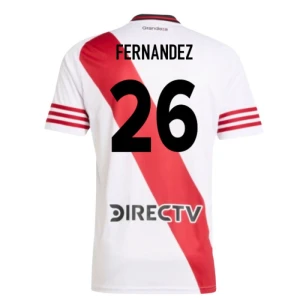 Fotbalové Dresy River Plate Fernandez #26 Domácí 2025/26