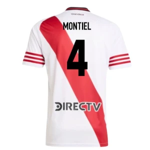 Fotbalové Dresy River Plate Montiel #4 Domácí 2025/26