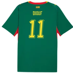 Fotbalové Dresy Senegal Diouf #11 MS 2026 Venkovní
