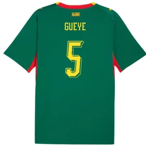 Fotbalové Dresy Senegal Gueye #5 MS 2026 Venkovní