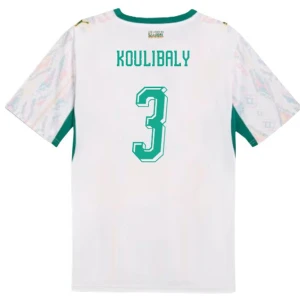 Fotbalové Dresy Senegal Koulibaly #3 MS 2026 Domácí