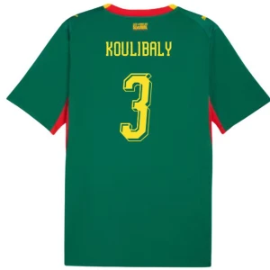 Fotbalové Dresy Senegal Koulibaly #3 MS 2026 Venkovní