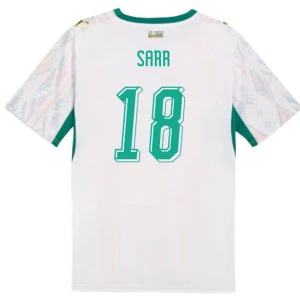 Fotbalové Dresy Senegal Sarr #18 MS 2026 Domácí