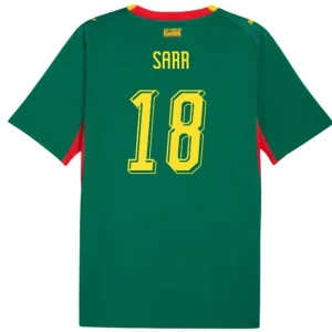 Fotbalové Dresy Senegal Sarr #18 MS 2026 Venkovní