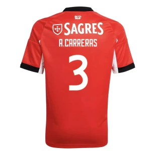 Fotbalové Dresy SL Benfica A. Carreras #3 Domácí 2025/26