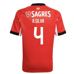 Fotbalové Dresy SL Benfica A. Silva #4 Domácí 2025/26
