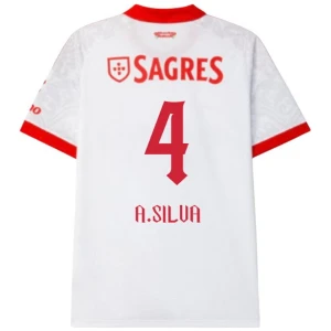 Fotbalové Dresy SL Benfica A. Silva #4 Venkovní 2026-27