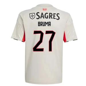 Fotbalové Dresy SL Benfica Bruma #27 Venkovní 2025/26