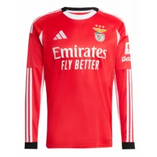 Fotbalové Dresy SL Benfica Domácí 2025/26 Dlouhý Rukáv
