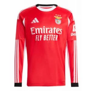 Fotbalové Dresy SL Benfica Domácí 2025/26 Dlouhý Rukáv