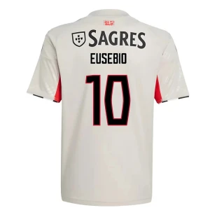 Fotbalové Dresy SL Benfica Eusebio #10 Venkovní 2025/26