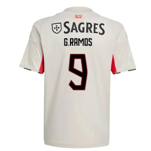 Fotbalové Dresy SL Benfica G. Ramos #9 Venkovní 2025/26
