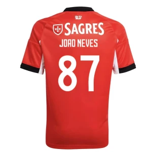 Fotbalové Dresy SL Benfica Joao Neves #87 Domácí 2025/26