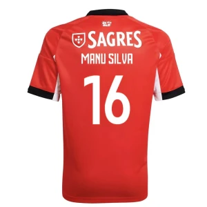 Fotbalové Dresy SL Benfica Manu Silva #16 Domácí 2025/26