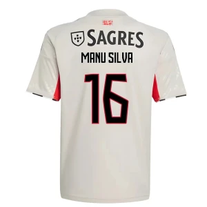 Fotbalové Dresy SL Benfica Manu Silva #16 Venkovní 2025/26