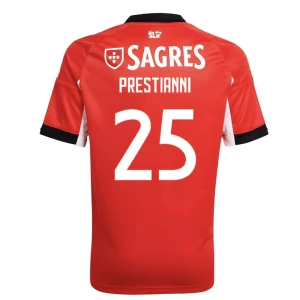 Fotbalové Dresy SL Benfica Prestianni #25 Domácí 2025/26