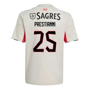 Fotbalové Dresy SL Benfica Prestianni #25 Venkovní 2025/26