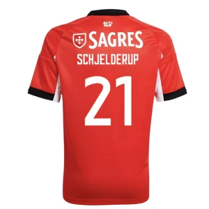 Fotbalové Dresy SL Benfica Schjelderup #21 Domácí 2025/26