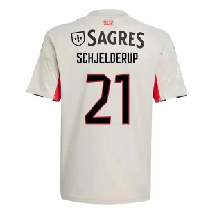 Fotbalové Dresy SL Benfica Schjelderup #21 Venkovní 2025/26
