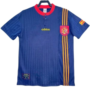 Fotbalové Dresy Španělsko 1996 Retro Venkovní